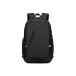Generic Large Capacity Water-Repellent Laptop Travel Backpack for Work, School & Travel - Black