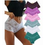 White Label 50 Pieces Of Lace Panties Set - Multicolor