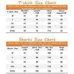 product_image_name-Fashion-2-in-1 Men's Fashion Short Sleeve Set With Smiley Printed T-shirt And Shorts Set - Black - Black - XXXL-2