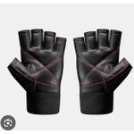 AD Power Lifting Leather Glove - Black