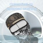 Generic Cycling Full Face Mask Skull Sunshade Cover Cap Sunscreen Breathable - image 4
