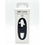 Samsung Type C To C Fast Charging USB Cable, Data Transfer Cable, For All Type C Gadgets - Black - image 2