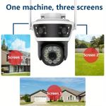 product_image_name-Generic-6MP Outdoor External Full HD IP Camera 3 Lenses 3 Screens Waterproof Wifi Security CCTV Camera 4K Dual Screen Auto Tracking PTZ Surveillance Camera-6