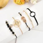 product_image_name-AIDAILU-6PCS Elegant Ladies Wristwatch Quartz Watch & Bracelet Set-2