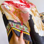 product_image_name-Fashion-African Women's Kaftan Long Dress 140x80cm - Breathable Polyester Floral Print Loose Abaya Style Robe for Daily/Festival (Give a headscarf as a gift)-6