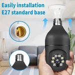 Generic HD 1080P Smart WiFi Camera 360 Degree Panoramic IP Camera with Color Night Vision and Motion Detection