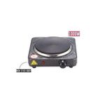 Portable Single Electric Stove Hot Plate - Black/MULTICOLOURS