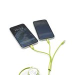 product_image_name-Generic-2-Pack Set | 3-in-1 Multifunctional Retractable Fast Charging Cable with Type-C+Micro USB+Lightning | Compatible with All Phones, Tablet, Earbuds-Green Color 1.2M Length | Portable & Pocket-sized & Stretchable, Travel/ Office / Home / Dorm User-Friendly-5