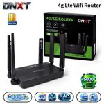 Generic 4G/5G Wireless WiFi Router with 5000mAh Battery-Black - image 2