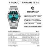product_image_name-BINBOND-Binbond Men's Business Casual Stainless Steel Clasp Waterproof Quartz Watch-6