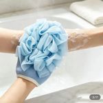 AD 2pcs Multifunctional Bathing Hand Gloves - Multicolour