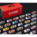 Generic 48 Mini Pull-Back Cars with Built-In Garage Set - image 3
