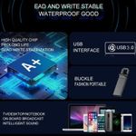 GtyGo 128 GB OTG Usb Flash Drive USB3.0  Adapter Type C 3 Units In 1 Set - image 2