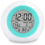 product_image_name-Generic-Kids Digital Alarm Clock, 7 Color Night Light-1