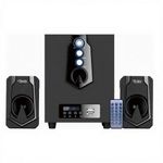 WOODEN 2.1 Channel Bluetooth Multimedia Speaker System with Subwoofer