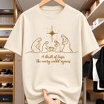 A Thrill of Hope Christmas T-Shirt-Cream