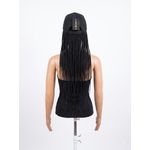 Generic Baseball cap braided wig