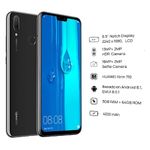 product_image_name-Huawei-Y9 2019 Smartphone 6.5" HiSilicon Kirin 710 (6GB+128GB RAM) Dual SIM - A-GPS Fingerprint - Black-2