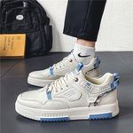 product_image_name-GALUIN-2024 New Men's Trendy Sneakers Durable - Beige - white - EU 43-2