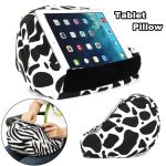 product_image_name-Generic-Portable Lightweight Tablet Pillow Holder Cushion Reading Stand For iPad Dairy cow-1