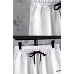 product_image_name-GALUIN-Men's two-piece casual sweatshirt set: short-sleeved T-shirt + shorts-4