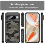 product_image_name-Generic-Shockproof New Elegant Brushed Frosted Semi-Transparent Phone Case for Google Pixel 10 Pro XL With Airbags, Black. -1