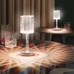 Generic 2025new LED Crystal Table Lamp Touch Remote Control Acrylic Night