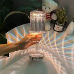 Generic 2025new LED Crystal Table Lamp Touch Remote Control Acrylic Night - image 3
