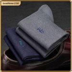 product_image_name-ASHION-Premium Men's Business Socks 100% Cotton Anti-Odor Breathable Comfortable - Multicolor - ONE SIZE FITS ALL-4