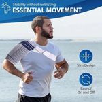 AD Physiofit  Shoulder Brace Compression Support Brace - Multicolour