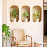 product_image_name-Generic-(3 Pieces) 3D Decorative Wall Stickers, Vintage Vase Decorative Stickers-1