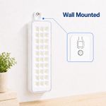 Mythco 30 LED Rechargeable Emergency Light,  Portable Wall-Mount Night Light for Power Outages - image 3