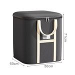 Generic Extra Large Foldable Clothes Storage Bag,60×50×71cm,Space Saver Storage Box - image 2