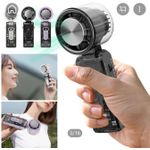 AD Portable Handheld Heavy Duty Air Condition Fan - Black - image 2