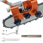 Generic Portable Chainsaw Sharpener,Chainsaw Sharpening Kit, Fast Chain Saw Sharpener Tool,  Hand Crank Chain Grinder