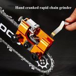 Generic Portable Chainsaw Sharpener,Chainsaw Sharpening Kit, Fast Chain Saw Sharpener Tool,  Hand Crank Chain Grinder - image 2