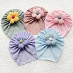 Generic 5Pieces Kids Head Band Baby Hat - Multicolor