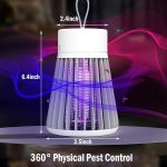 Generic USB Rechargeable Electric Shock LED Mosquito Killer Small Household Outdoor Portable Desktop - image 4