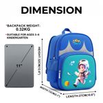 Generic Lightweight Kindergarten Bag, Space Astronaut Backpack for Boys (Grade 1) - image 3