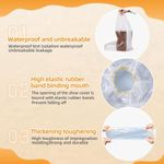 Generic Disposable Shoe Covers, 16 Pairs Thickened Waterproof Shoes Covers - image 3