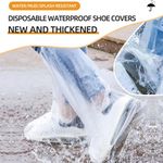 Generic Disposable Shoe Covers, 16 Pairs Thickened Waterproof Shoes Covers - image 4