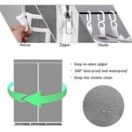 Generic Multi-Layer Standing Clothes Organizer Shelf Space Saving Wardrobe Closet Rack for Home Storage - image 3