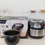 SILVER CREST 5L multifunctional Intelligent Rice Digital Rice Cooker – Silver - image 2