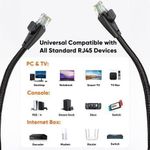 product_image_name-LASA-Cat6 Ethernet Cable RJ45 Braided Male-to-Male LAN Cord 4.75M-2