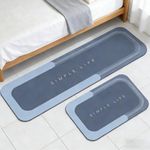 product_image_name-EiFESS-Kitchen Mat Waterproof Mat Home Mat Entrance Mat Carpet Non-Slip Antifouling Diatomite Bath Mat-7