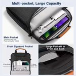 Generic Laptop Bag - Portable13" Tablet & Electronics Carrier with Crossbody Strap - image 5