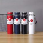 product_image_name-VACUUM-Portable 316 Stainless Steel Insulated Water Bottle Cup With Tea Strainer and Hand Strap, Flasks for Office Gym Travel - Dark Blue-2