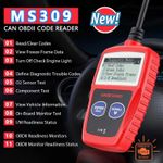 Generic MS309 Automotive Code Reader OBD2 Scanner D-iagnostic Tool Car Check Engine Fault - image 2