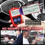 Generic MS309 Automotive Code Reader OBD2 Scanner D-iagnostic Tool Car Check Engine Fault - image 4
