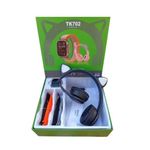 Generic TK702 Ultra 2 Smartwatch Box With Cat Headset + 5 FREE Straps - Black